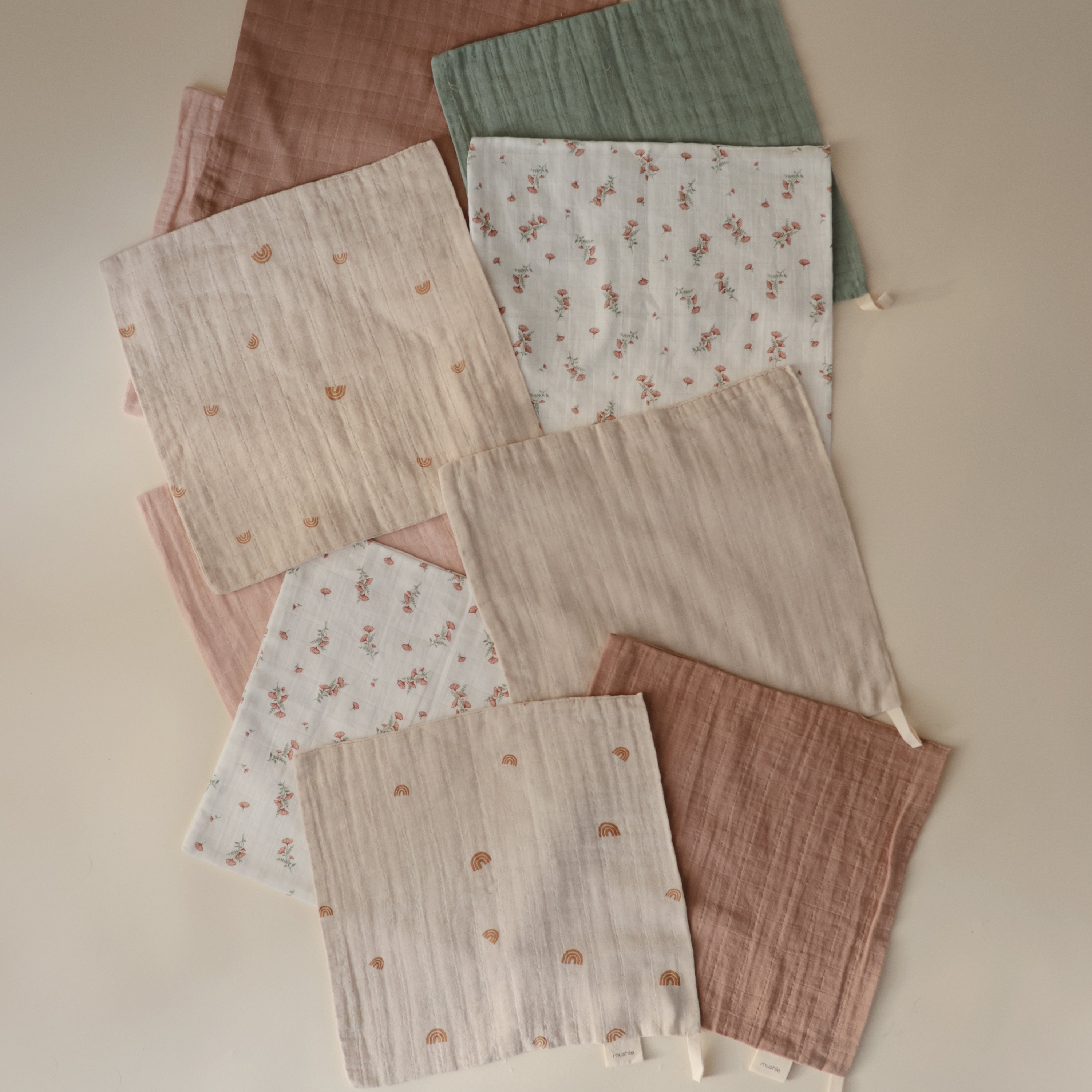 Image of Muslin Cotton Washcloth 5-Pack